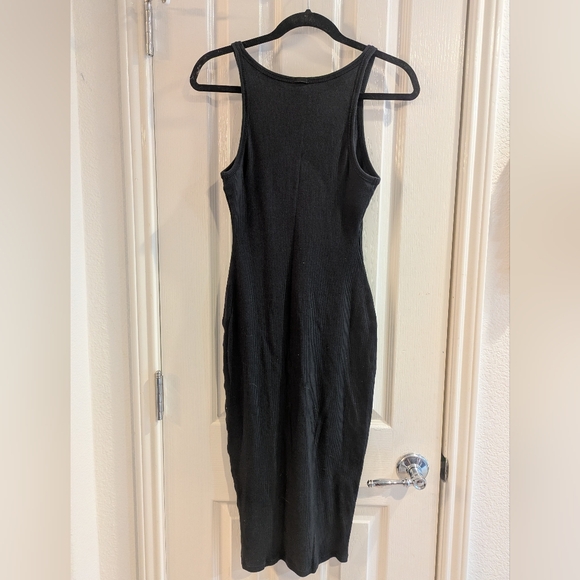 SKIMS Cotton Rib Tank Midi Dress - Picture 4 of 9